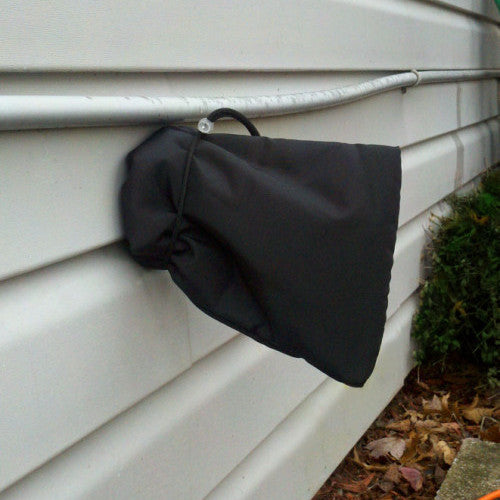 Padded Outdoor Sock Hose Faucet Sock Cover Black Keep from Freezing