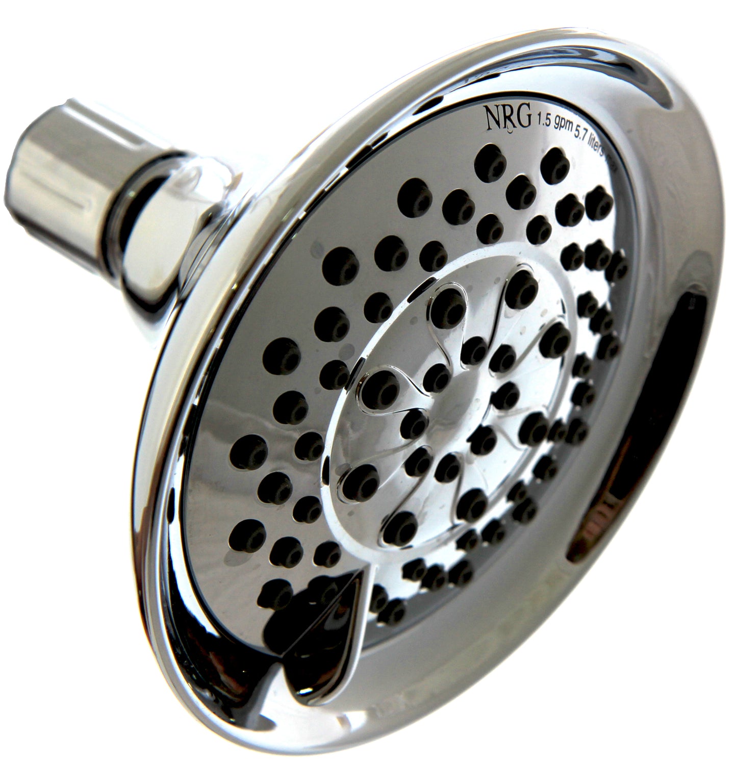 Rain Shower Case of 24 Shower Heads Water Saving, low flow Chrome Fixed Sprayer