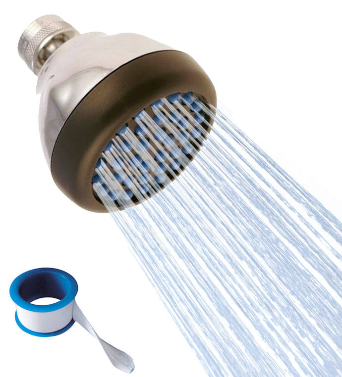 Shower Head SPRAY CLEAN SOLUTION Full Force FOR HARD WATER Special