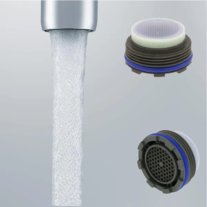 Cache faucet Aerator Neoperl 1.0 gpm Low Flow WaterSense Hidden Insert Pressure Compensating / Aerated Stream