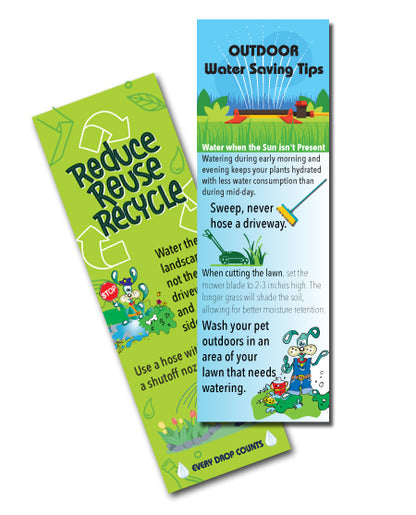 Outdoor Info & Educational Water Saving Fun Kit! | Lawn & Garden Rain Gauge tool