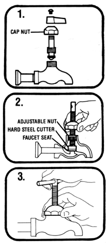 Drip Stop Faucet Reseater tool - Stop the Drop & Save