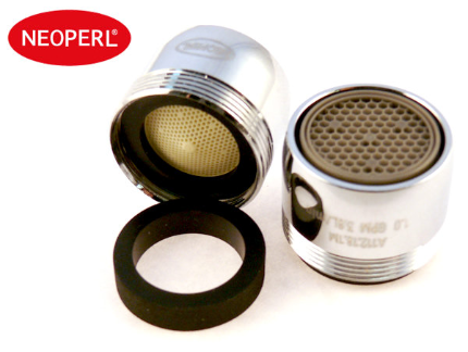 Neoperl Dual Thread 1.0 gpm Aerator | non pressure compensating / Aerated Stream