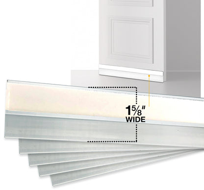 Incredible Door Bottom Draft Stoppers -36" Door Clear Sweep Seal- Keep the Heat Inside Your Home