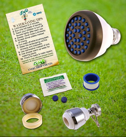 Super Saver Special Shower Head | Aerators & Dye Tablet Kit